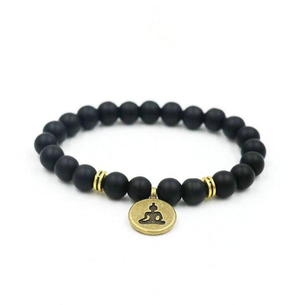 Pulsera de yoga ajustable con cuentas, foto 2