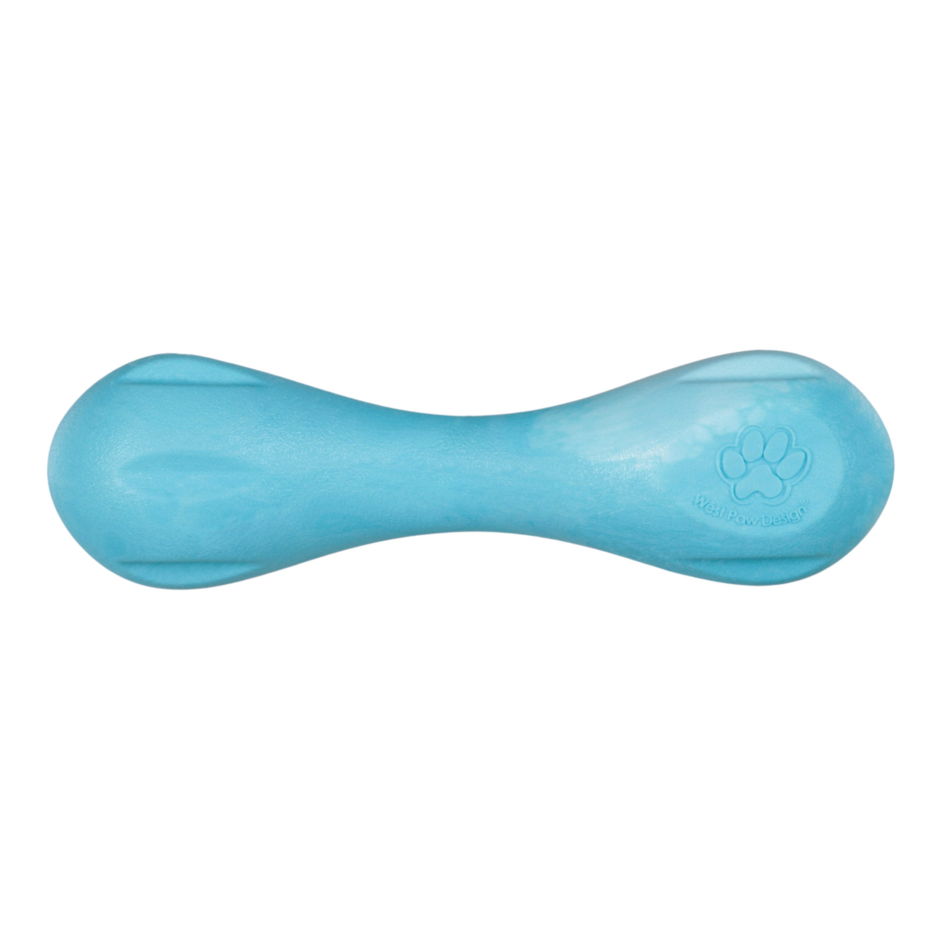 Hurley Chew Bone Dog Toy, Aqua Swirl, photo 3