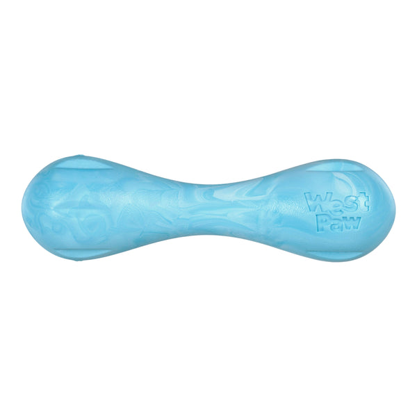 Hueso para morder Hurley para perro, remolino aqua