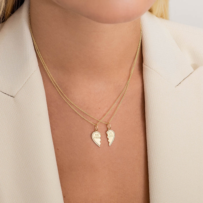 Best Friend Heart Necklace Set, photo 7