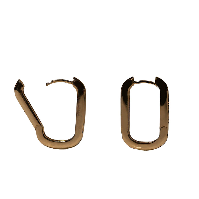 Paperclip Hoop Earrings, photo 1