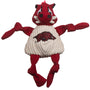 NCAA University of Arkansas, Tusk the Razorback Knottie, juguete de peluche para perro