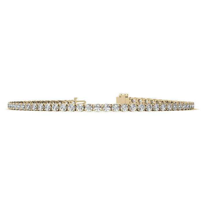 3.50 CTW Lab-Grown Diamond Tennis Bracelet in 14K Gold, photo 8