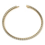 Pulsera tenis con diamantes cultivados en laboratorio de 4.00 CTW en oro de 14K, foto 7