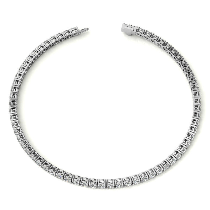 3.50 CTW Lab-Grown Diamond Tennis Bracelet in 14K Gold, photo 3