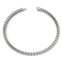 Pulsera tenis con diamantes cultivados en laboratorio de 3.00 CTW en oro de 14K, foto 4