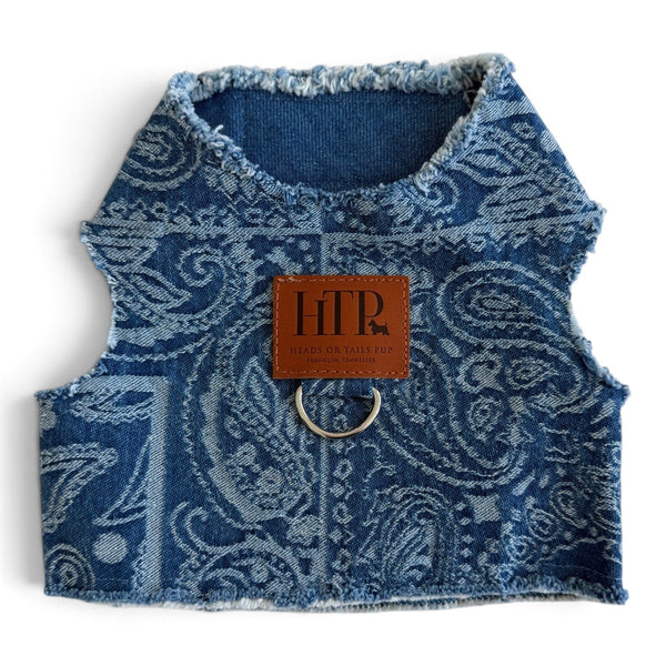 Printed Bandana Denim Harness, photo 2