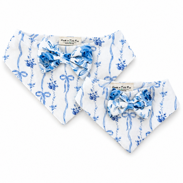 Something Blue LovePackPuppy Bandana, photo 1