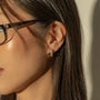 Bold Glam Cubic Zirconia Hoop Earrings, photo 7