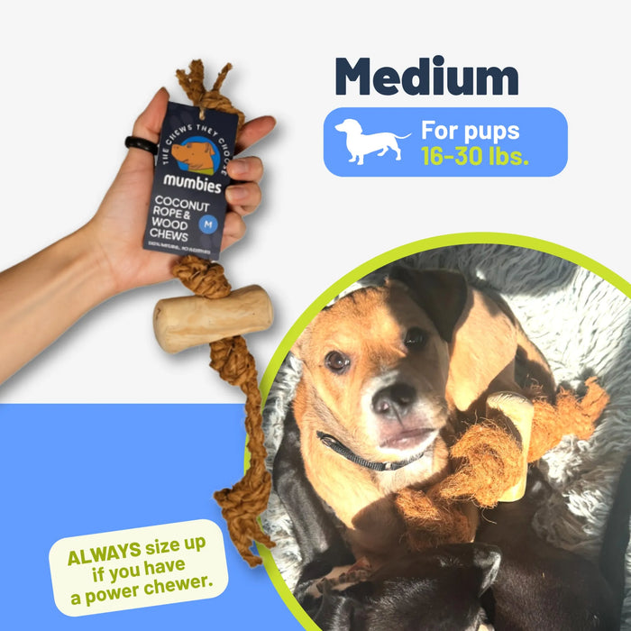 Coconut Rope and Coffee Wood Dog Chew, photo 10