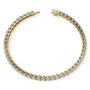 6 Ct DEW Lab-Created Moissanite Tennis Bracelet, Gold-Plated, photo 7