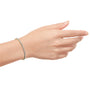 6 Ct DEW Lab-Created Moissanite Tennis Bracelet, Gold-Plated, photo 15