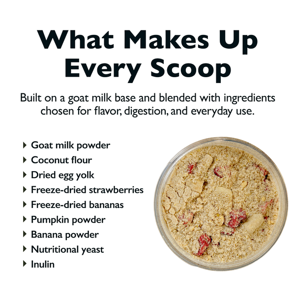 Breakfast Blend Goat Milk Dog Food Topper, photo 2