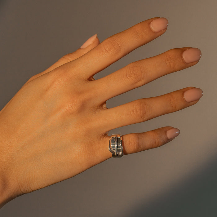 Men's Buckle Ring, photo 4