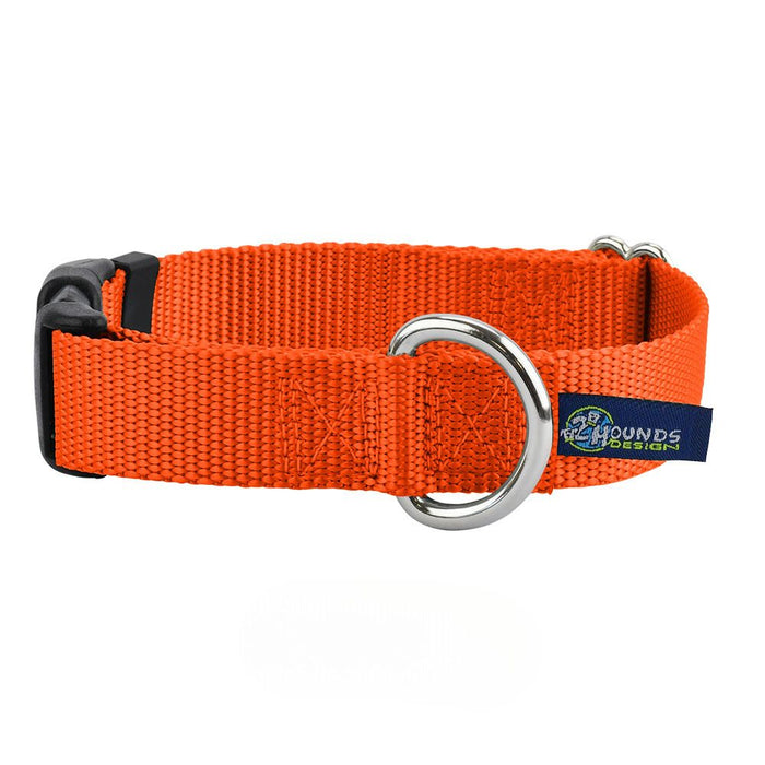 Collar para perro de nailon óxido, 1 pulg. de ancho, foto 1
