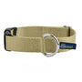 Collar para perro de nailon café claro, 5/8 pulg. y 1 pulg. de ancho, foto 1