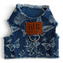 Printed Butterfly Denim Harness, photo 4