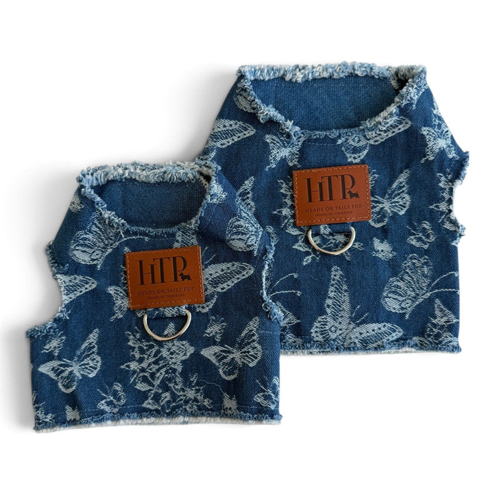 Printed Butterfly Denim Harness, photo 3