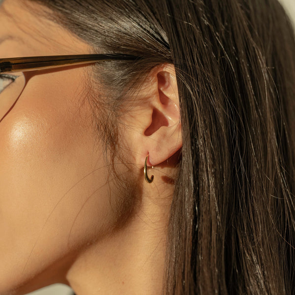 C Hoop Earrings, photo 2