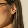 C Hoop Earrings, photo 4