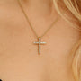 Faith Cubic Zirconia Cross Pendant Necklace, photo 4