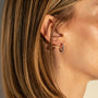Celeste Cubic Zirconia Hoop Earrings, photo 5