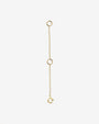 Extensor de cadena de eslabones tipo cable en oro de 14K, foto 1