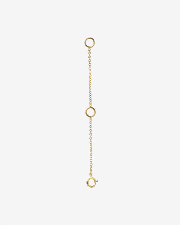 14K Gold Cable Link Chain Extender, photo 1