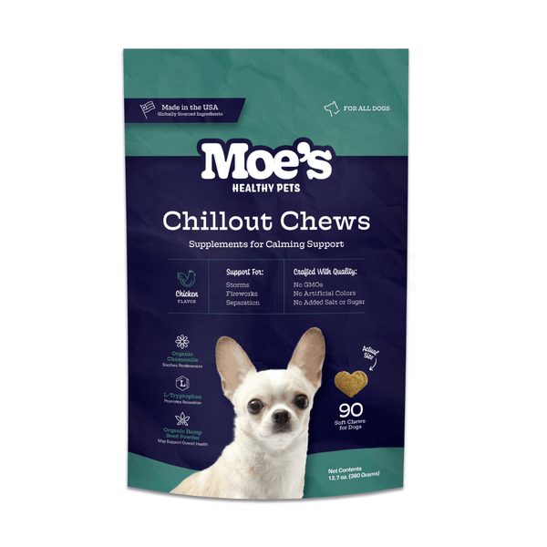 Masticables suaves Chillout con semilla de cáñamo y manzanilla para perro