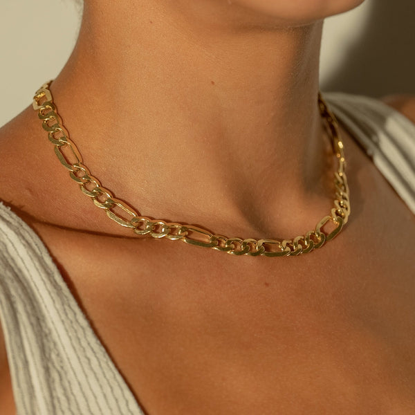 Men's Chunky Figaro Chain Necklace, photo 2