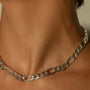Men's Chunky Figaro Chain Necklace, photo 4
