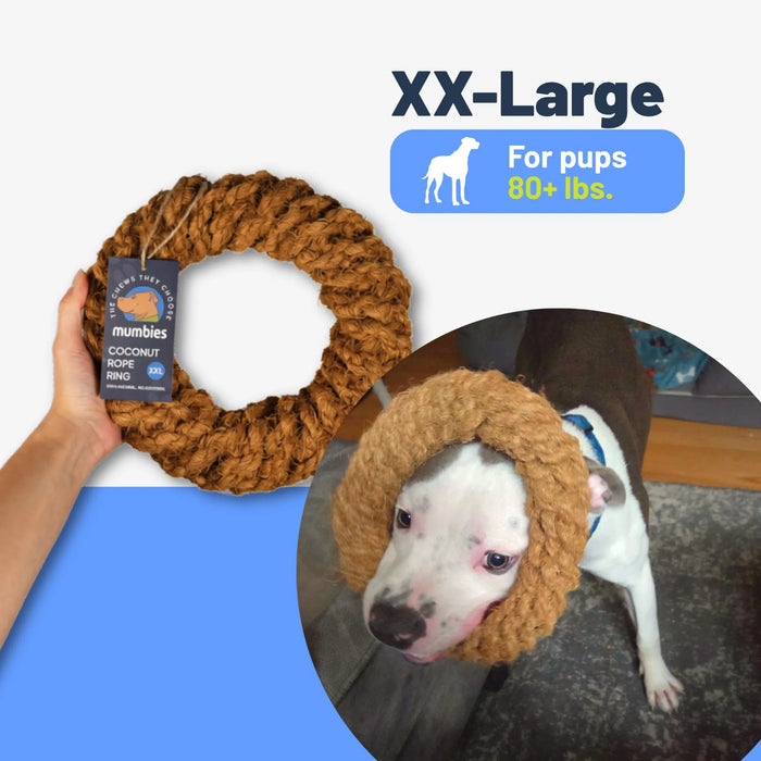 Aro de cuerda de coco para perro, foto 37