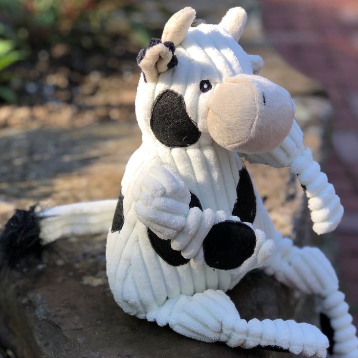 Dottie Cow Knottie Plush Dog Toy, photo 6
