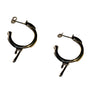Dipped Two-Tone Hoop Earrings, photo 8