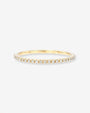 14K Gold Pave Diamond Eternity Band, photo 1