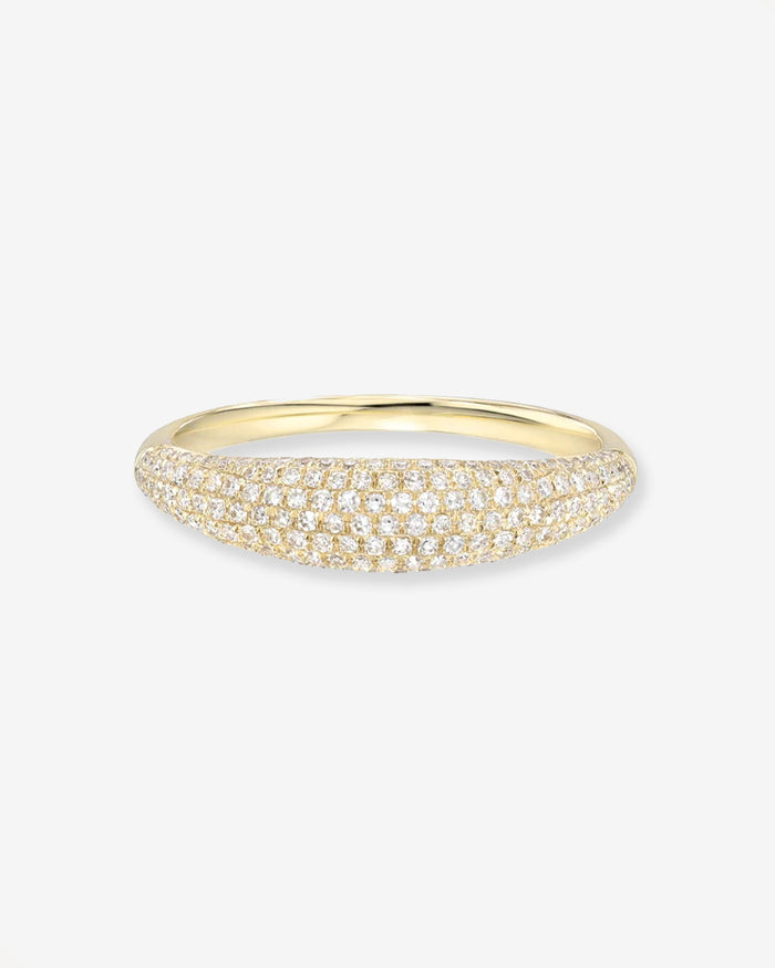Diamond Pave Dome Ring, photo 1