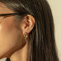 Dipped Two-Tone Hoop Earrings, photo 3