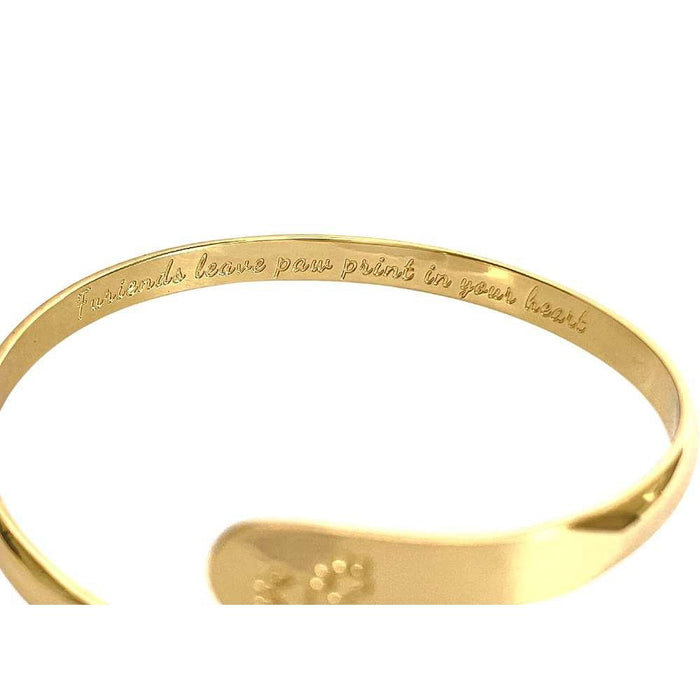 Brazalete grabado Furiends Leave Paw Print in Your Heart, foto 24