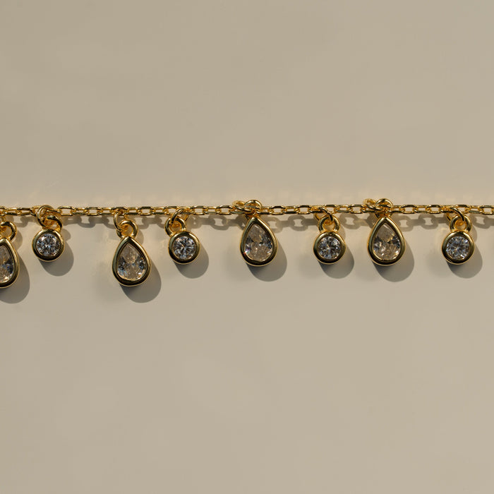 Collar Drippy con zirconia cúbica, foto 4