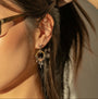 Equinox Two-Tone Earrings, photo 6