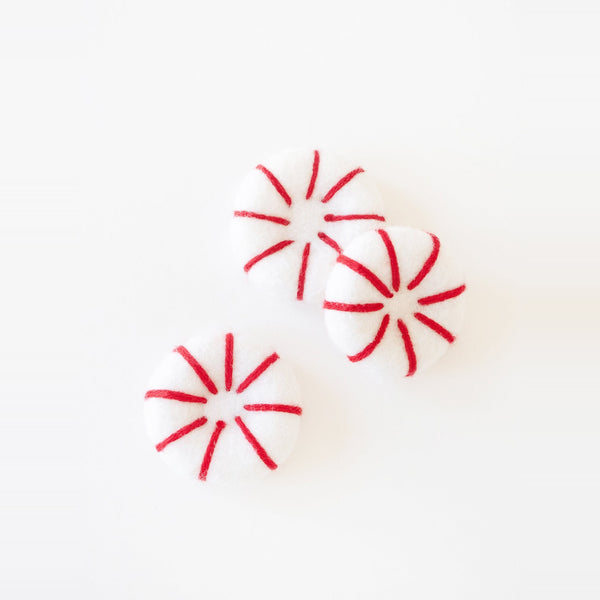 Kitty Peppermint Wool Cat Toy Set, photo 1