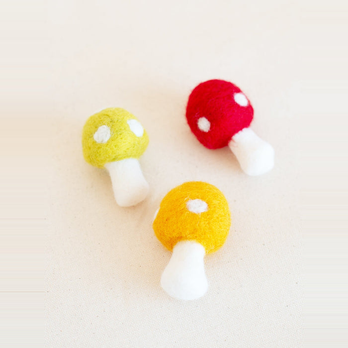 Shrooms Wool Cat Toy Set, photo 1