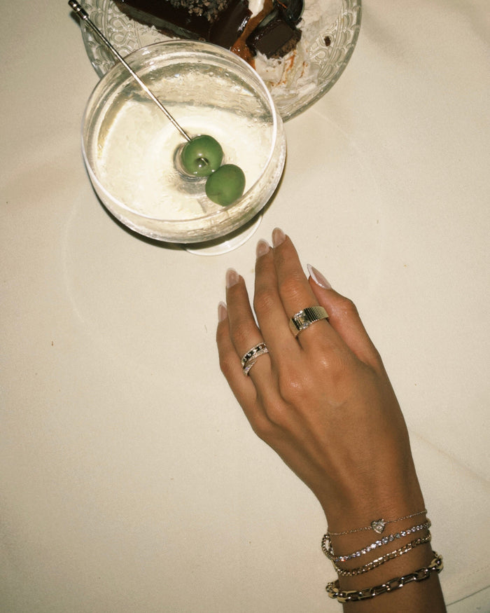 14K Gold Pave Diamond Spike Claw Ring, photo 6