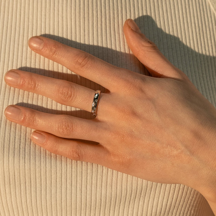 Anillo Galaxy con zirconia cúbica, foto 2