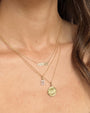14K Gold Diamond Queen Bee Medallion Pendant, photo 5