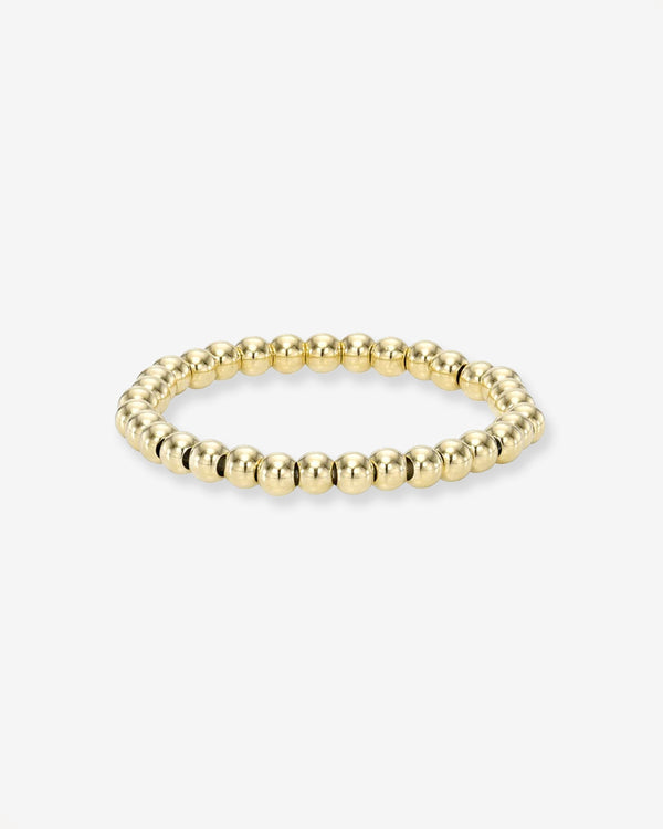 14K Gold 2 mm Bead Ring, photo 1