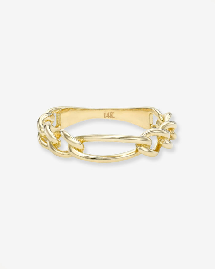 Anillo Figaro en oro de 14K, foto 1