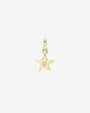 14K Gold Star with Tiny Diamond Pendant, photo 1