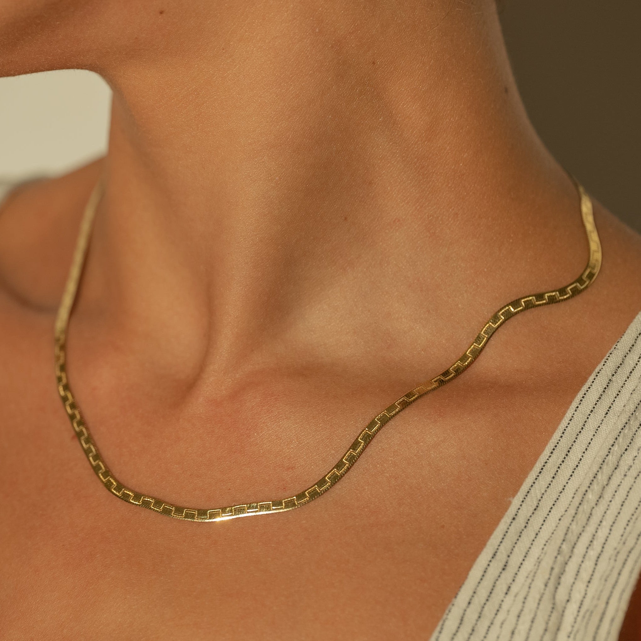 Collar de cadena Greek Flat, foto 1
