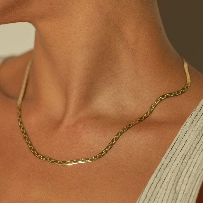 Collar de cadena Greek Flat, foto 1